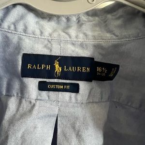 Ralph Lauren custom fit button down
